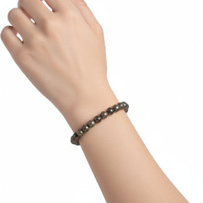 Raw Pyrite Bracelet