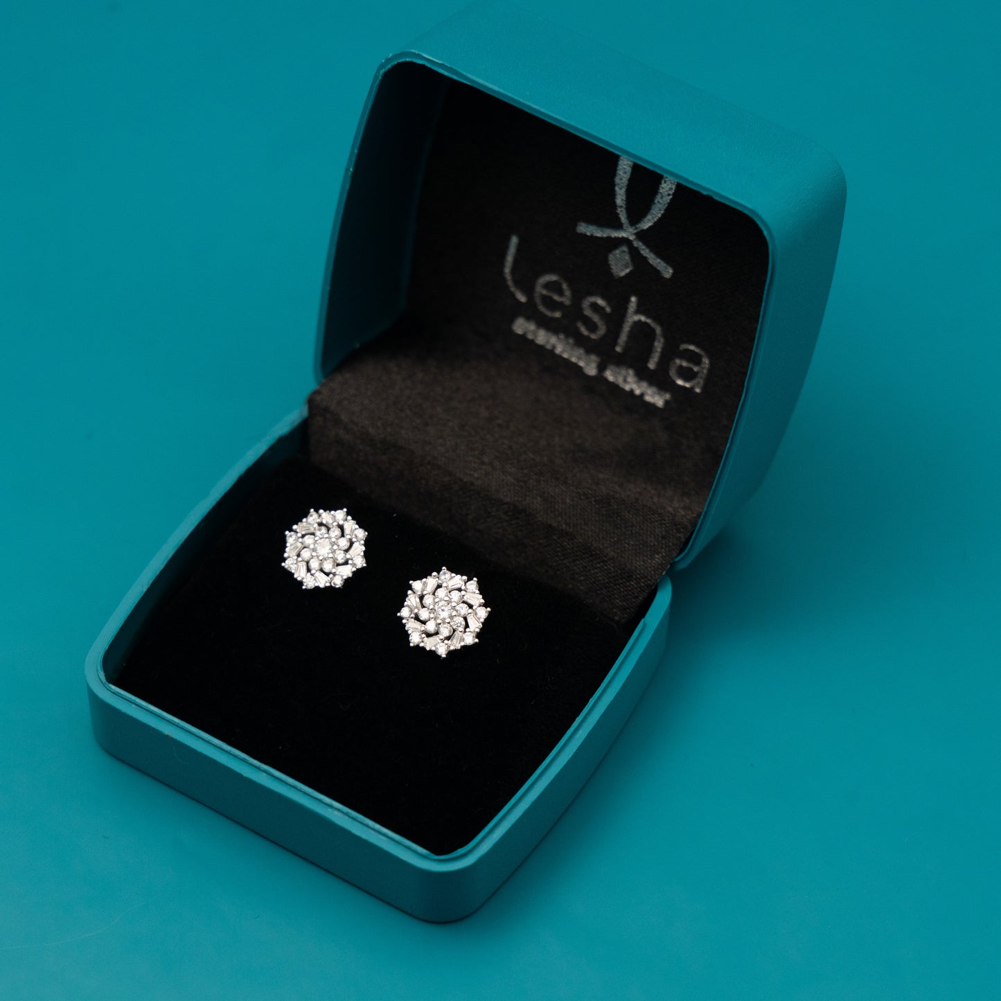 Floral Cluster Studs