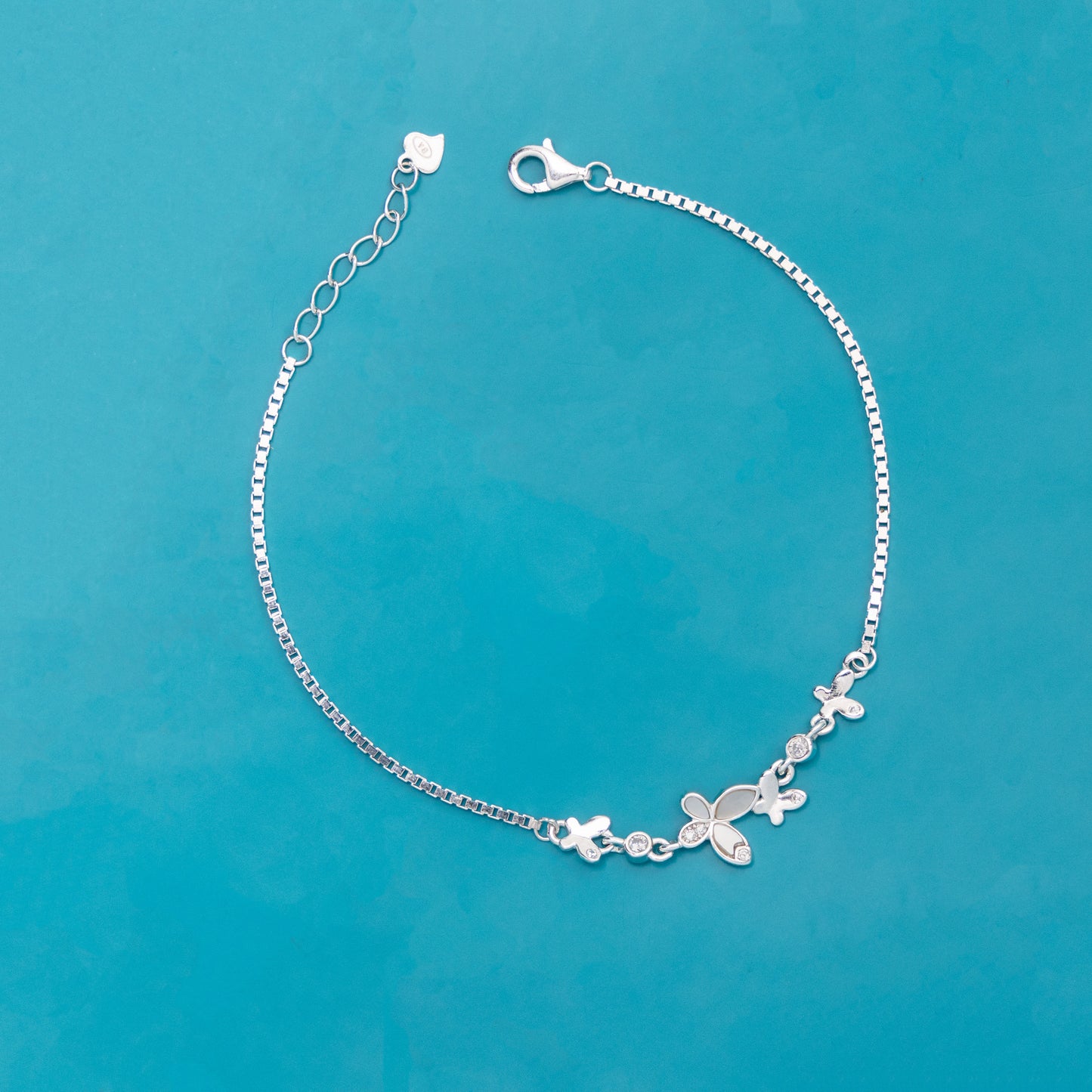 Butterfly 925 Silver Bracelet