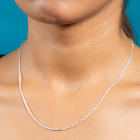 Velora Silver Chain For Women