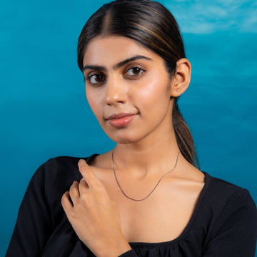 Chic Serene Silver Chain for Women