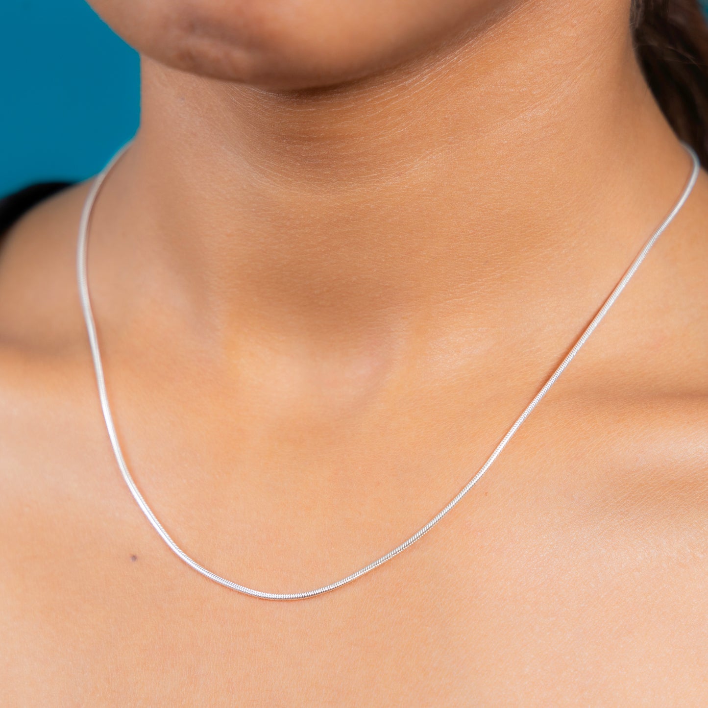 Lumea silver chain for women's