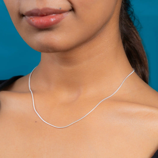 Lumea pure silver chain for women, girls and ladies 