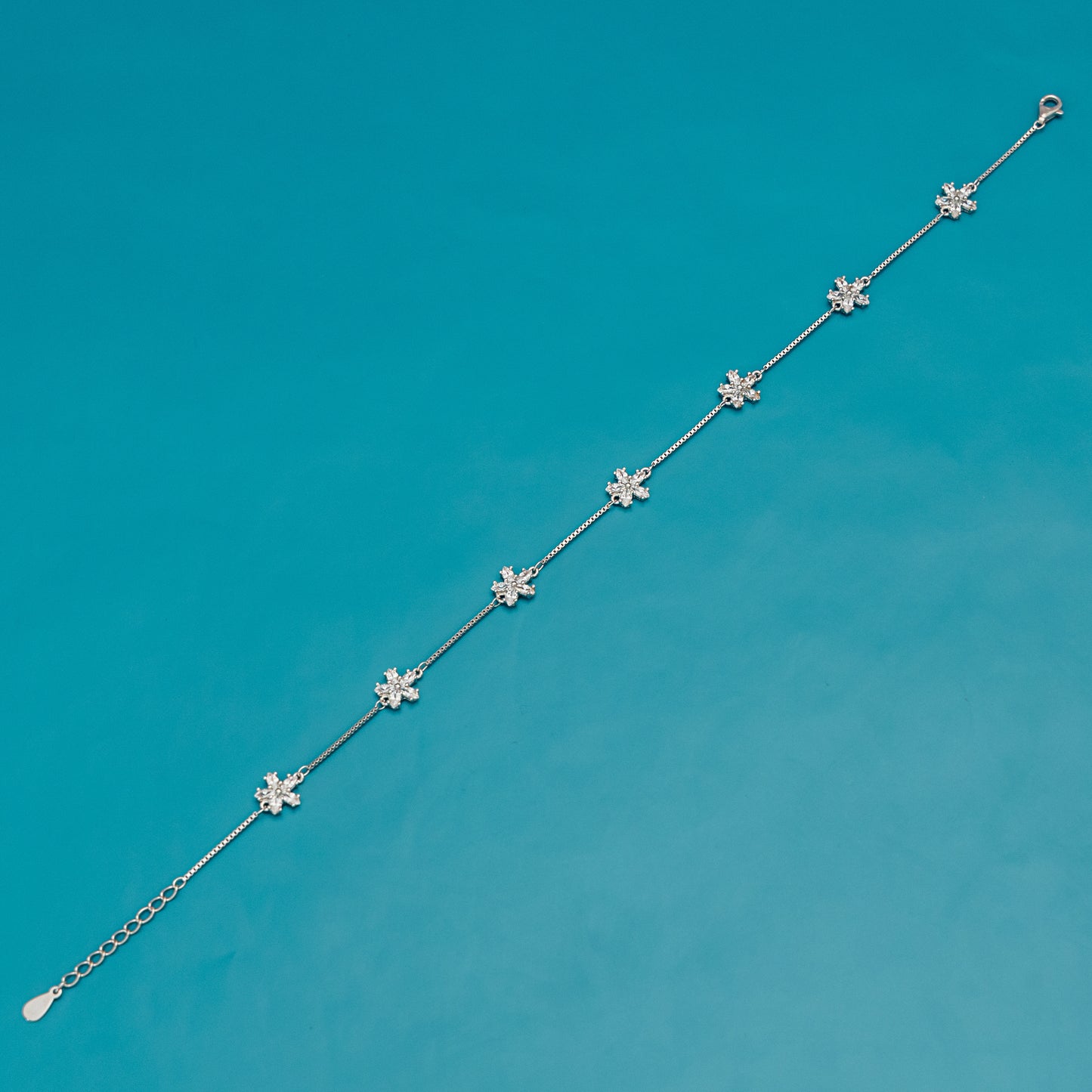 Starry 925 Sterling Silver  Anklet