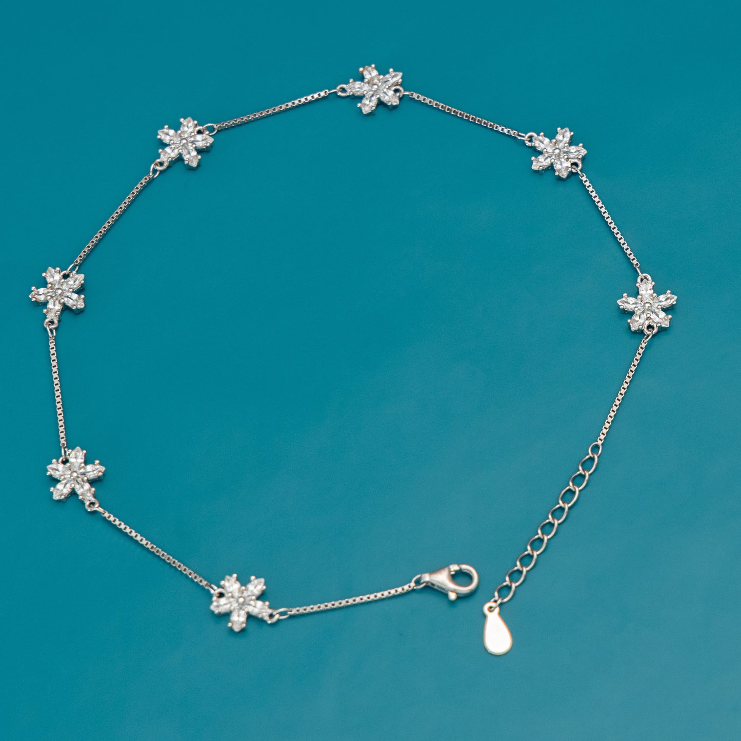 Starry 925 Sterling Silver  Anklet