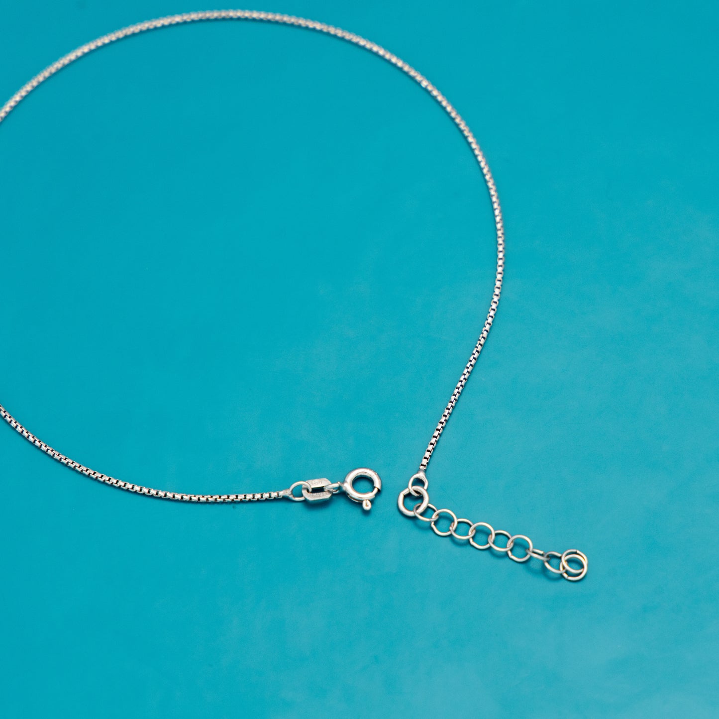 Tiny Whisper Silver Anklet