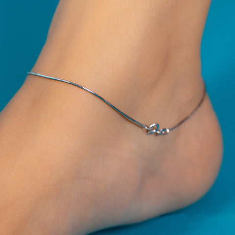 Silver Strand Chic Anklet