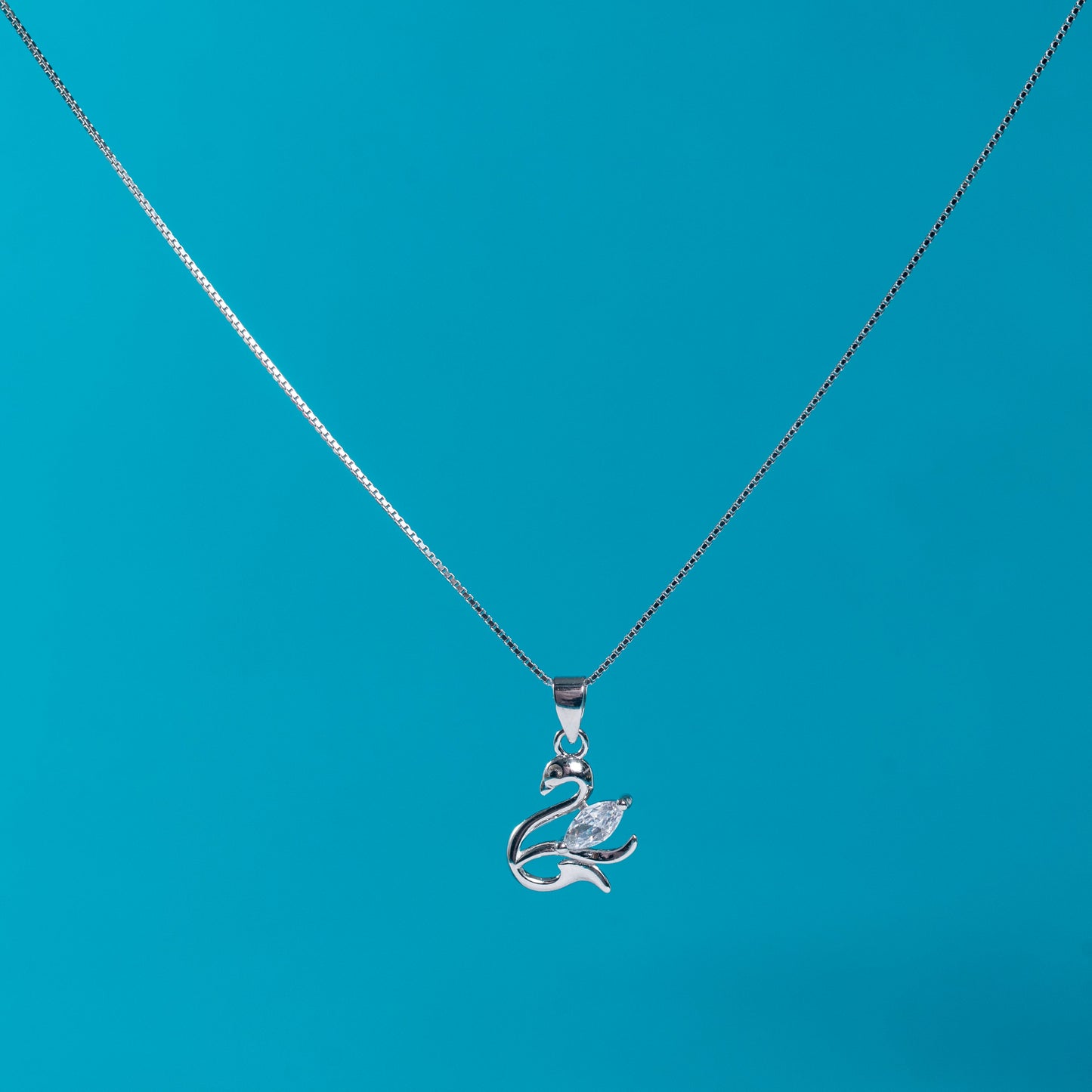 Dazzling Swan Pendant