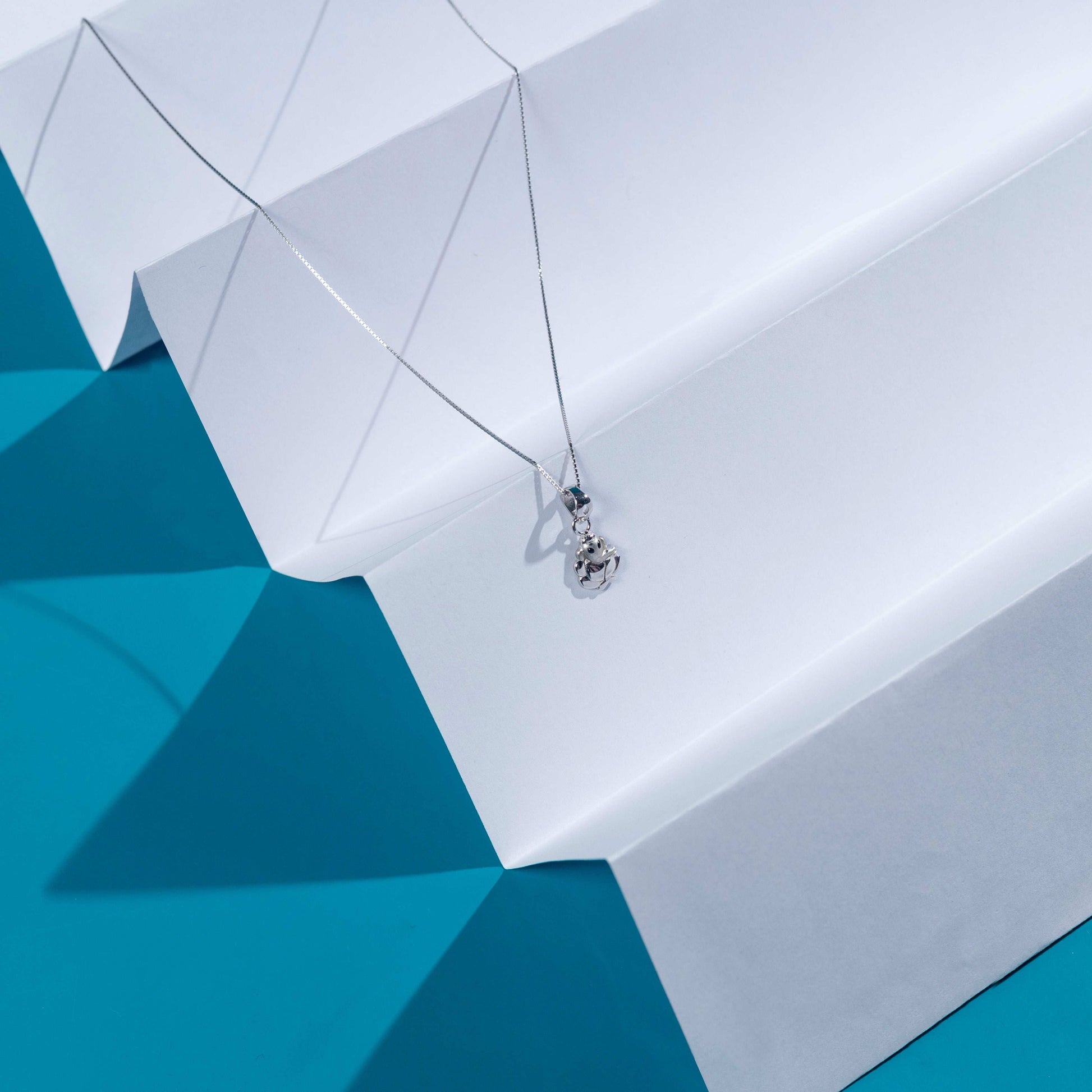 Graceful Silver Ganesha Necklace for Celebrations