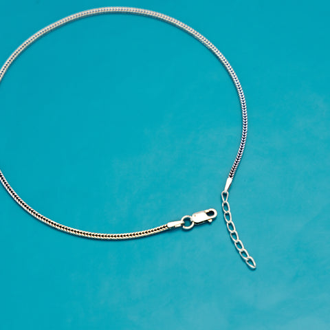 Cindrella Silver Anklet