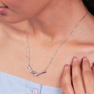 Silver Trendsetter Necklace