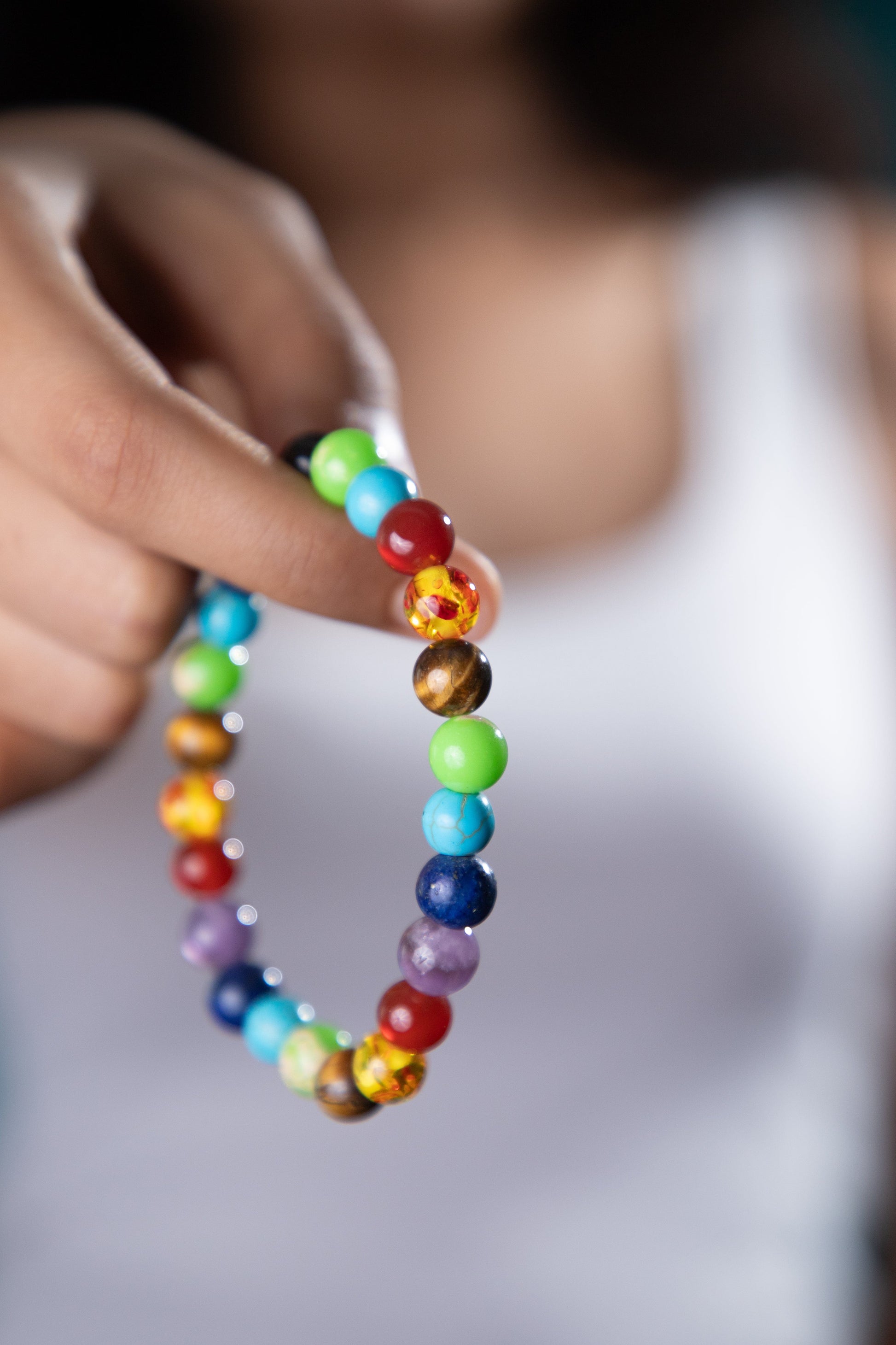 Bracelet that balances all chakras  
