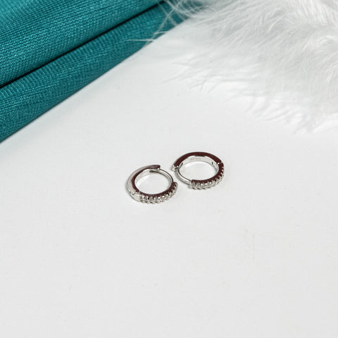 Silver Classic Hoop Earrings