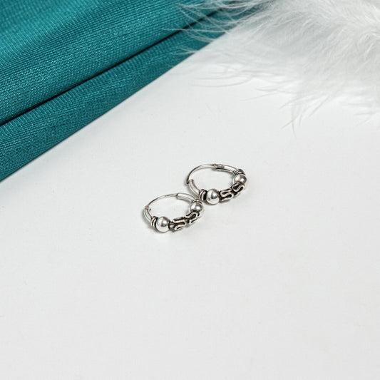 Oxidised Waves Hoops