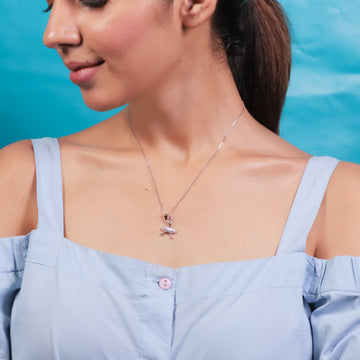 Timeless sparkle with rhythm silver chain