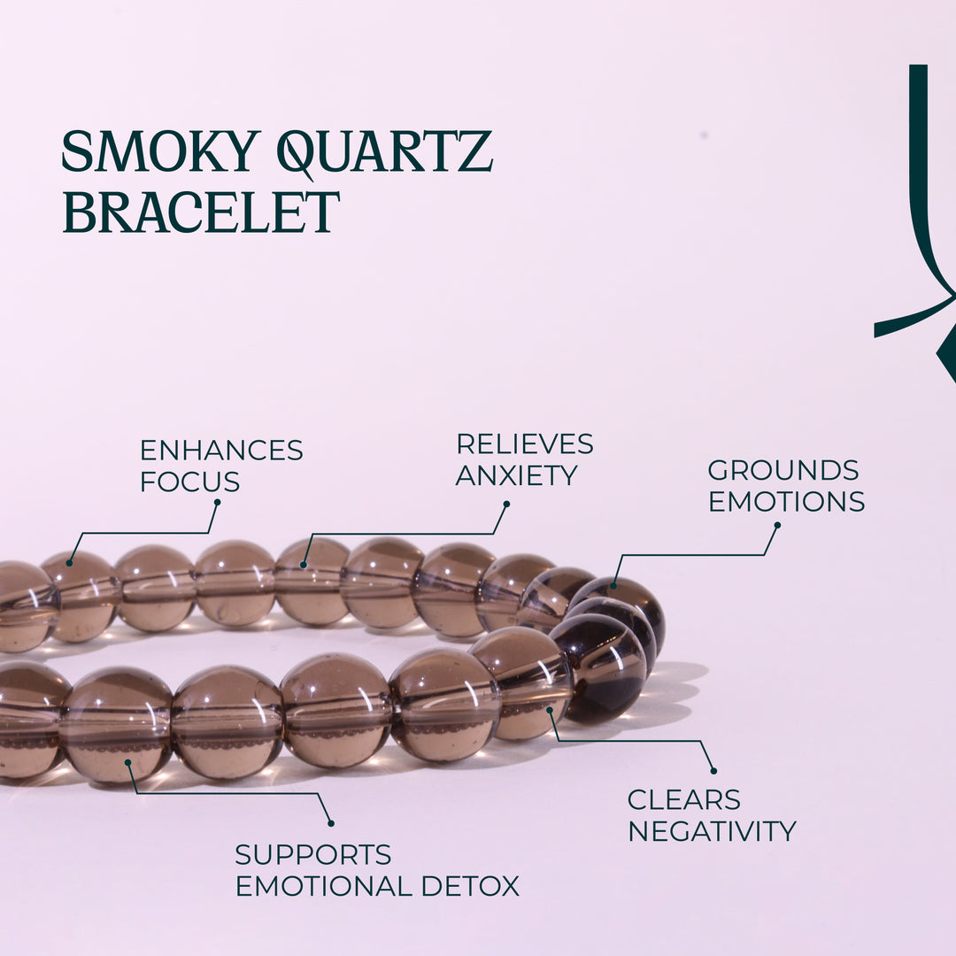 Smoky Quartz Bracelet Benefits 
