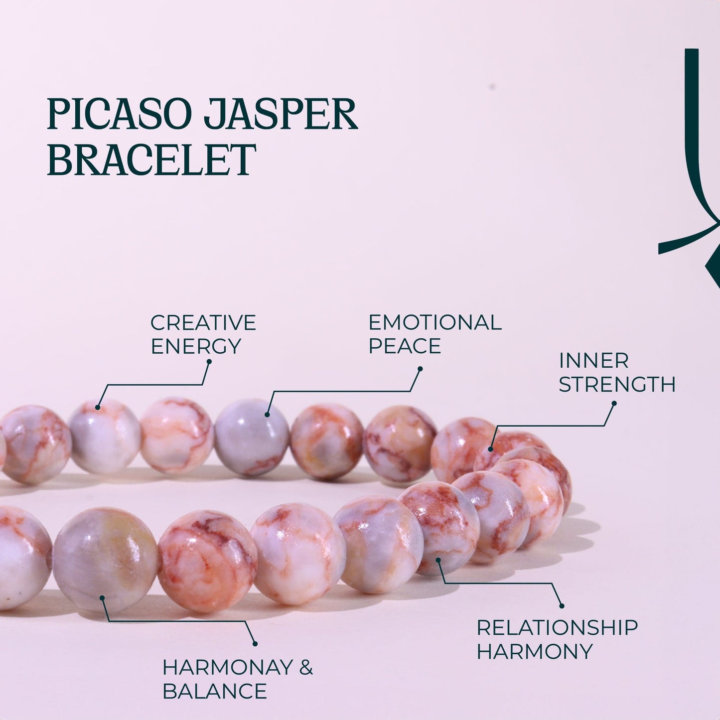 Picasso jasper Stone Bracelet