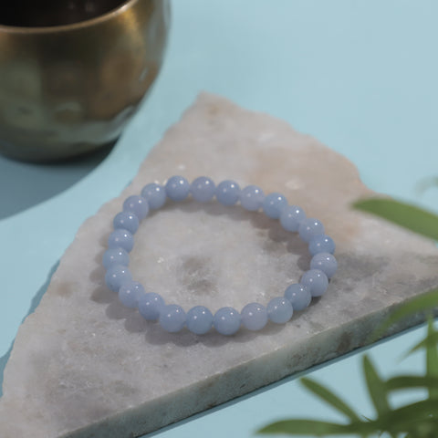 Aquamarine Stone Bracelet