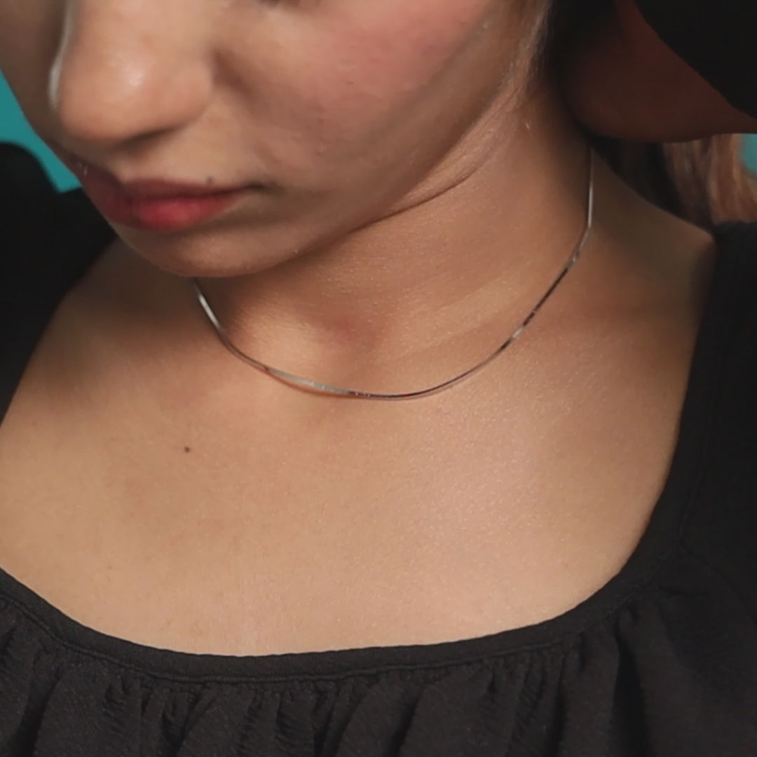 SIlver chain for women/girls 